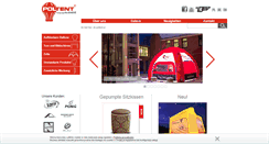 Desktop Screenshot of de.poltent.pl